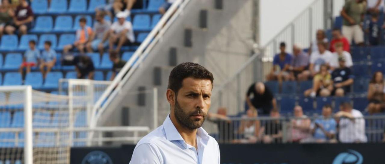 Javier Baraja, entrenador de la UD Ibiza.