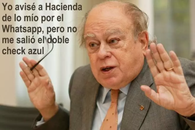 Los "memes" del doble check azul del Whatsapp