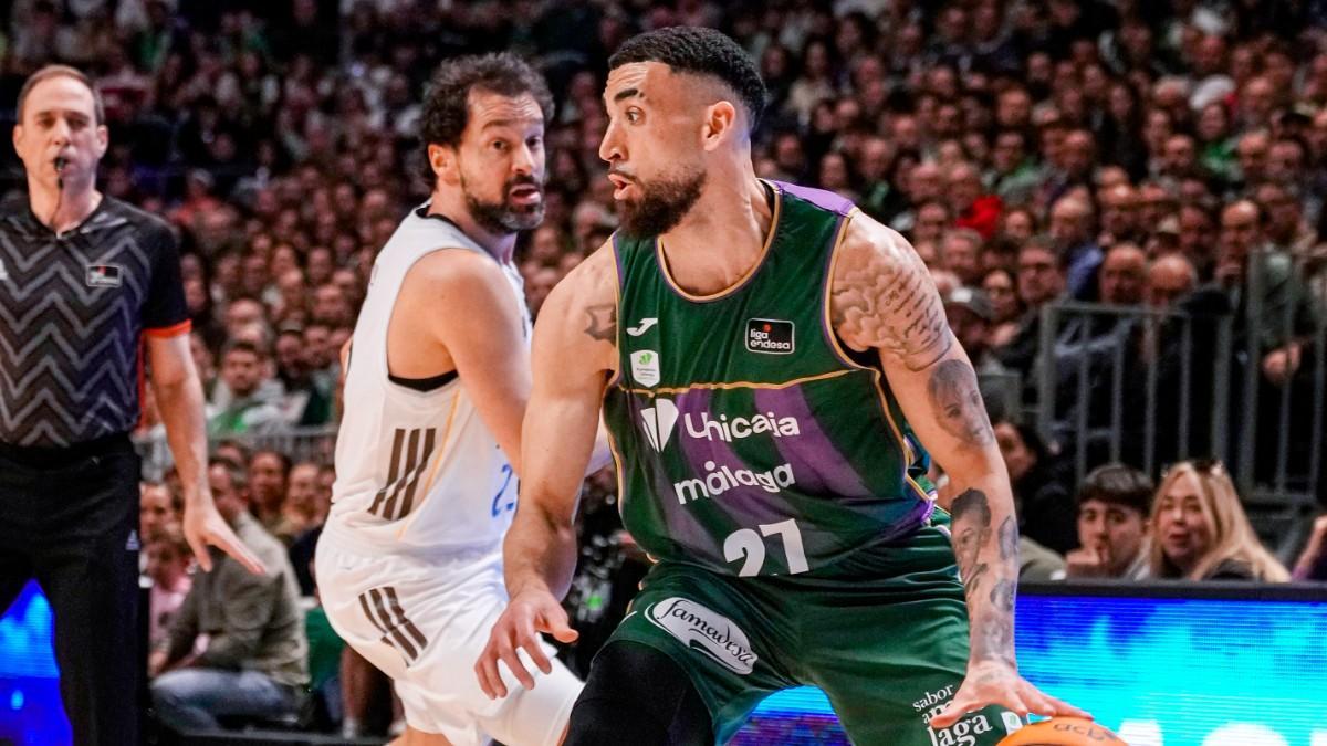 Real Madrid y Unicaja se enfrentan en los cuartos de final de la Copa del Rey