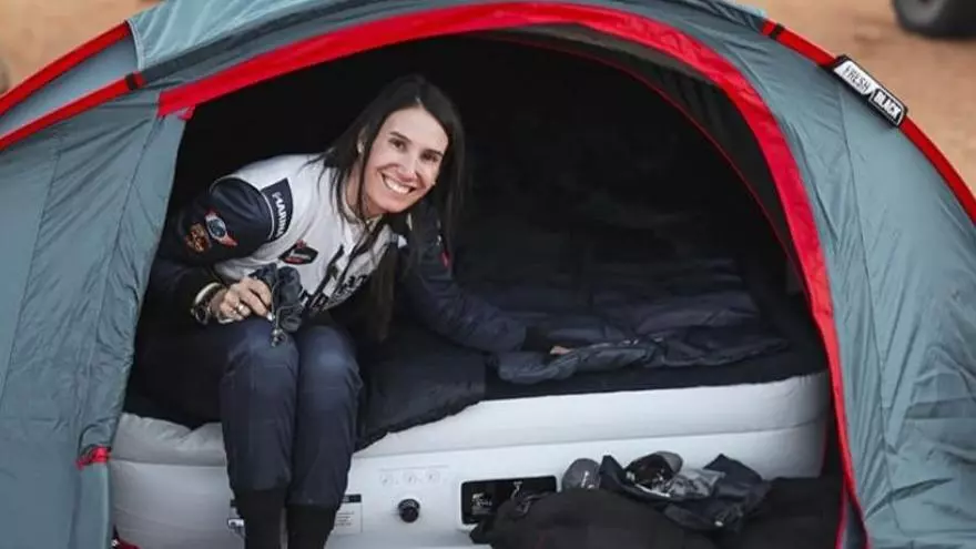 Lidia Ruba explica su abandono del Dakar