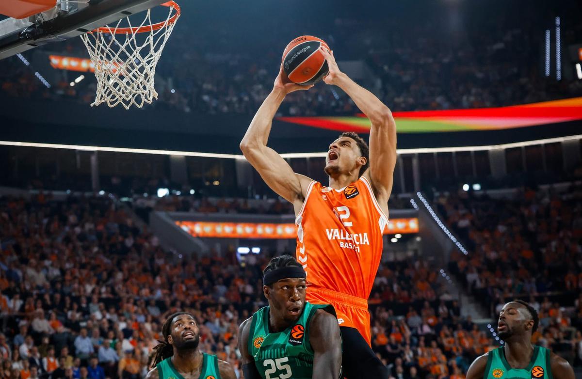 Cruel derrota sobre la bocina de Valencia Basket y Panathinaikos en el Roig Arena
