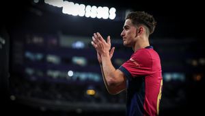 Gavi contra el Valladolid