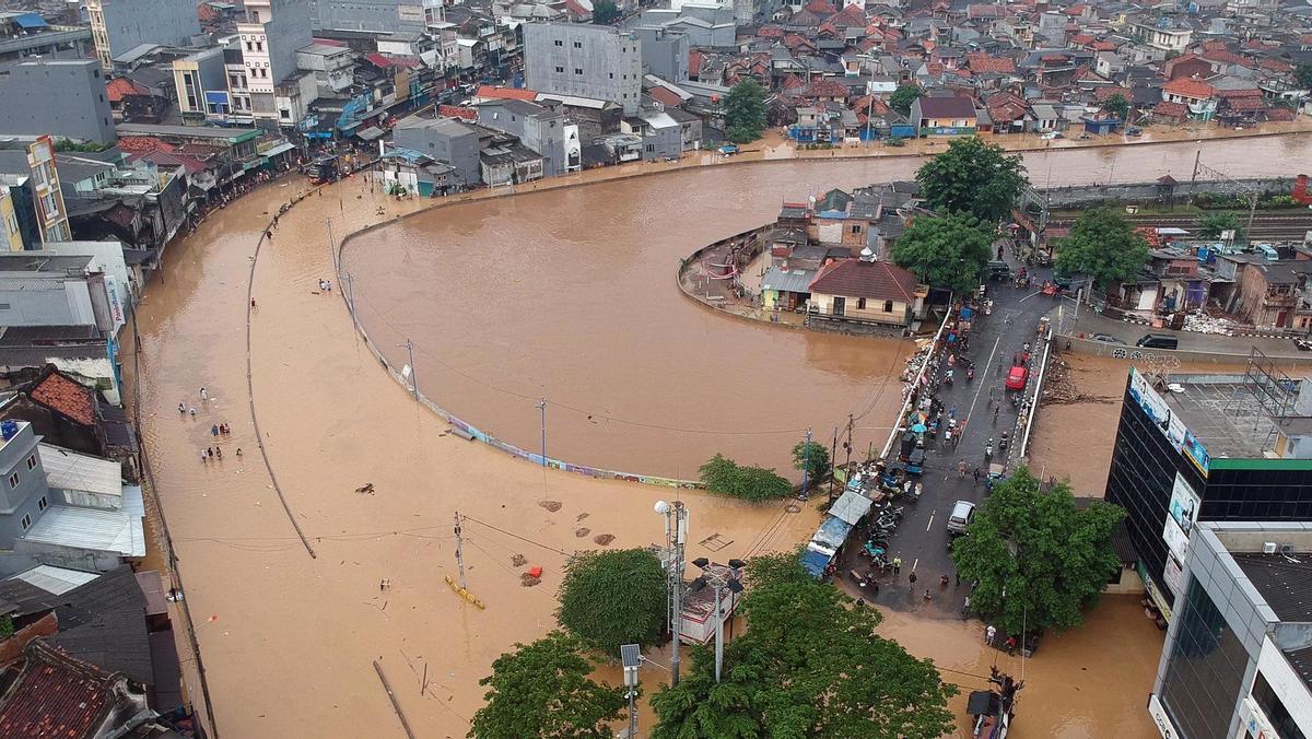 Inundaciones en Yakarta