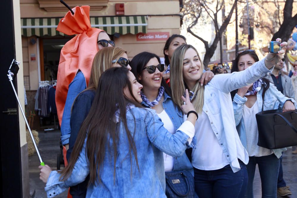 Las fallas ya están en la calle