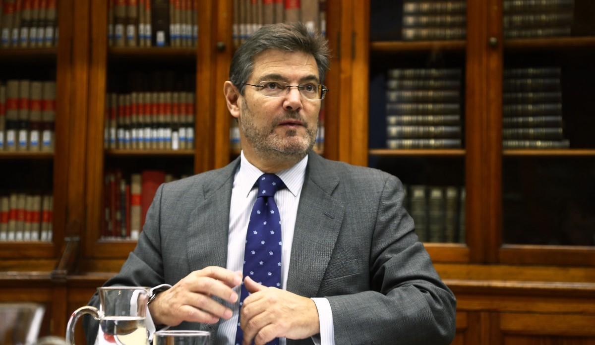 El ministro de Justicia, Rafael Catalá.