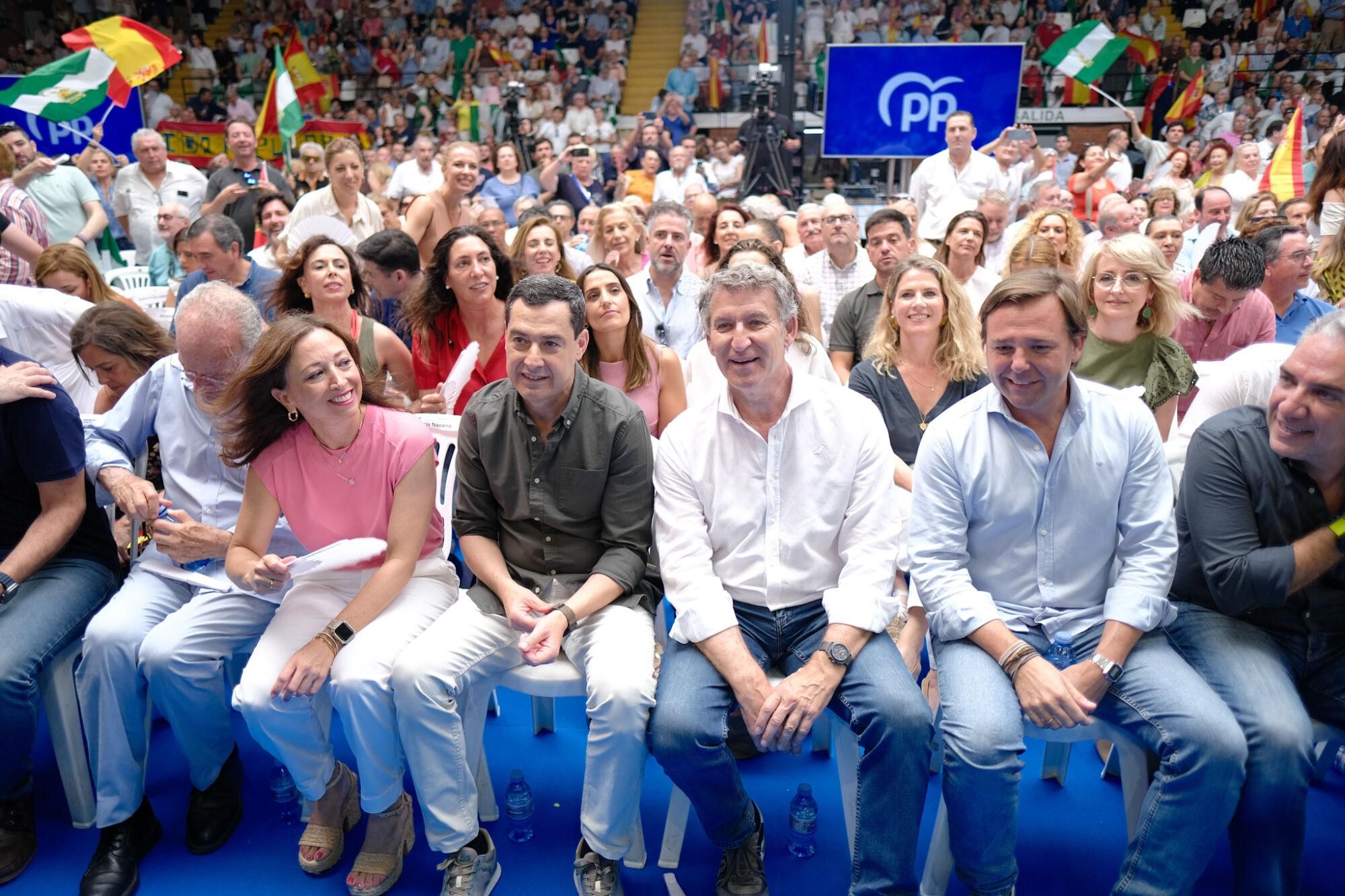 Mitin del Partido Popular en Málaga