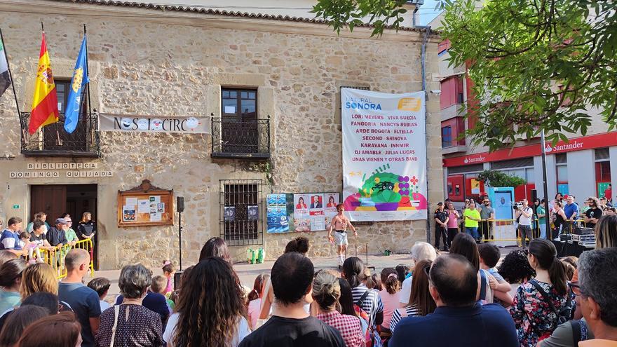 El festival de circo contemporáneo de Navalmoral ofrece hoy tres espectáculos