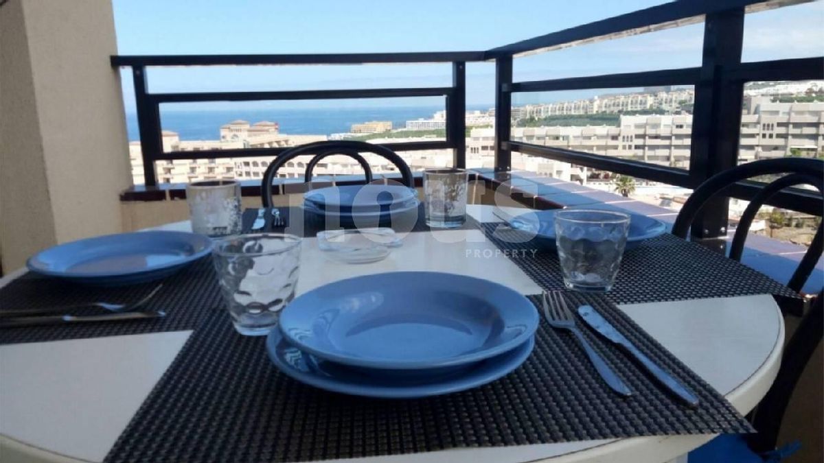 Terrace of the property located in the Club Paraíso Urbanization