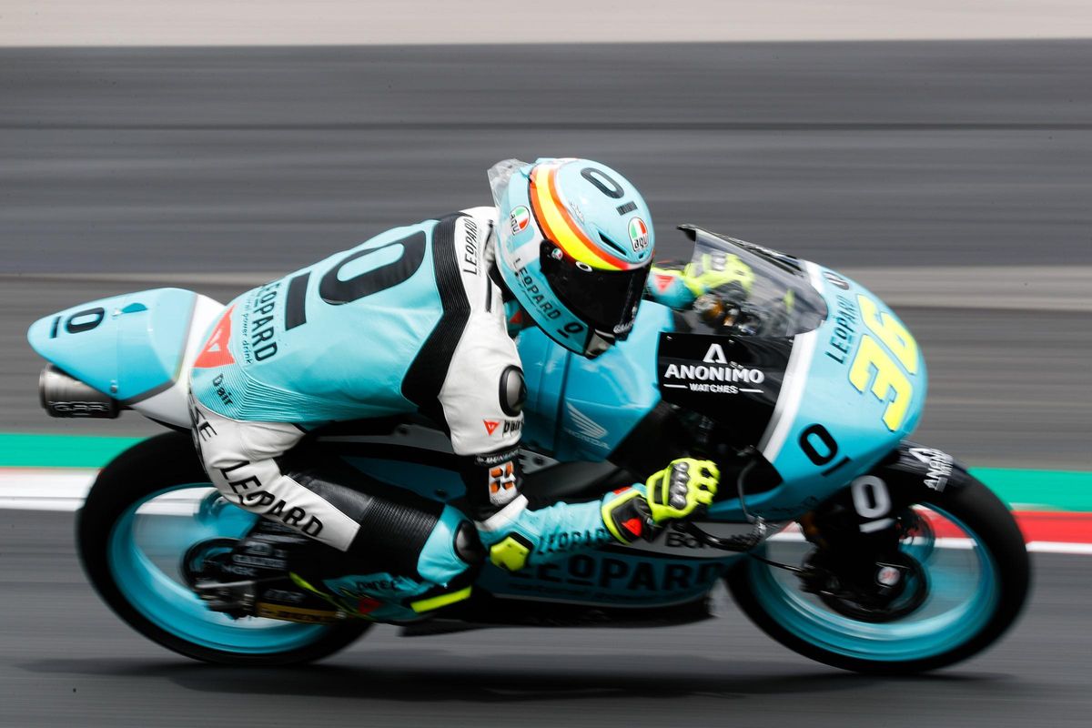 Joan Mir, en el GP de Austria 2017.