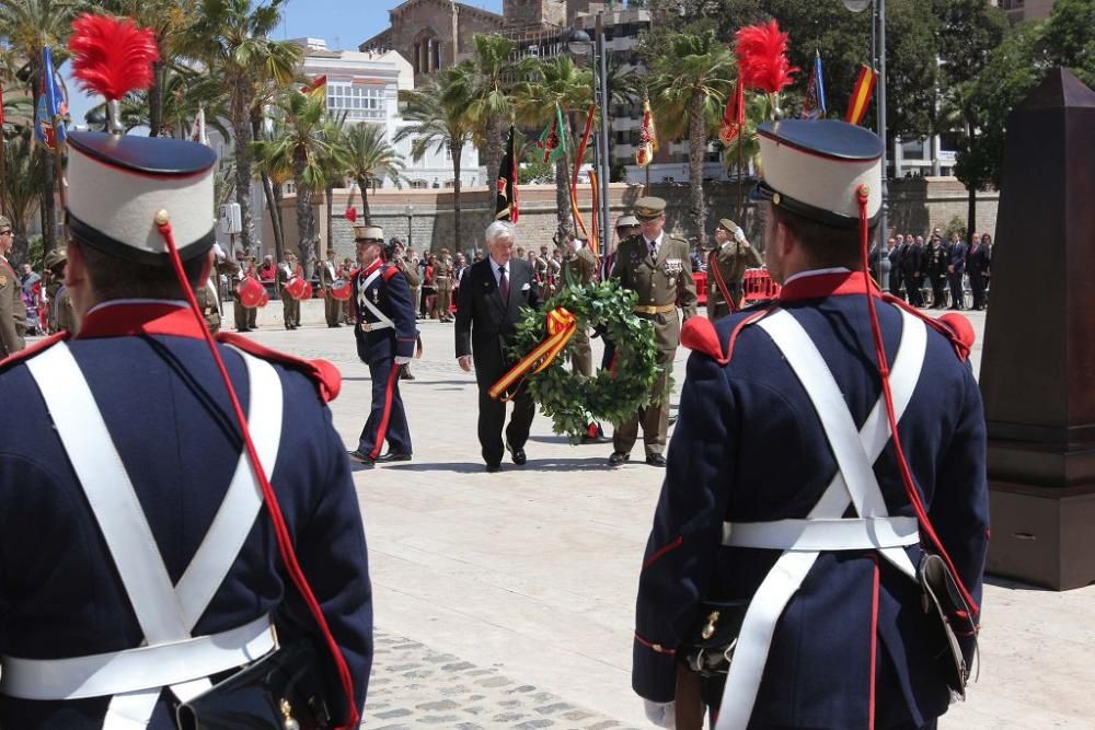 Acto solemne de homenaje a los héroes del 2 de Mayo en Cartagena