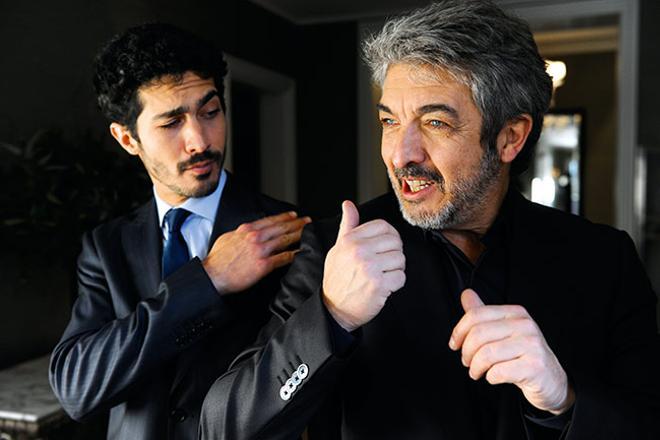 Ricardo Darín y su hijo Chino