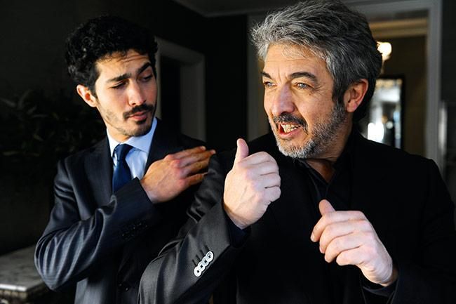 Ricardo Darín y su hijo Chino
