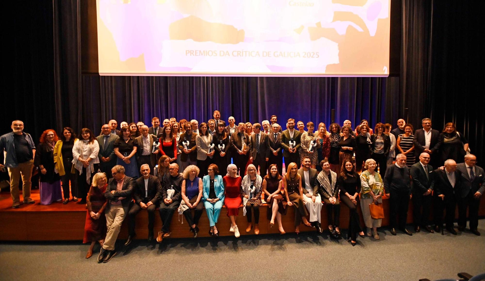 As imaxes da gala dos Premios da Crítica de Galicia