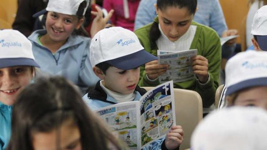 «Hidrokid», un cómic educativo para descubrir todos los ciclos  del agua en Oviedo