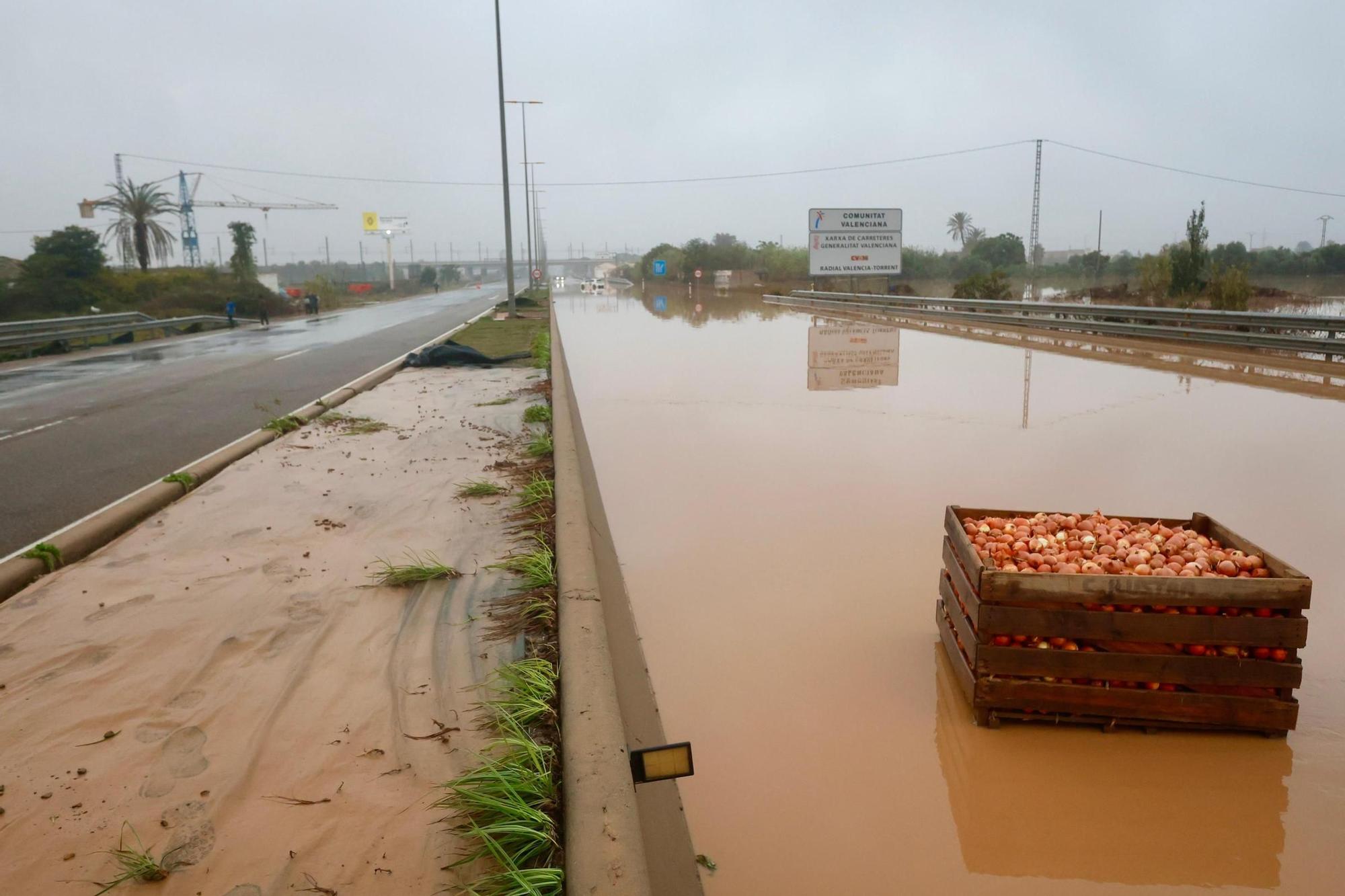 El devastador efecto de la DANA, en imágenes
