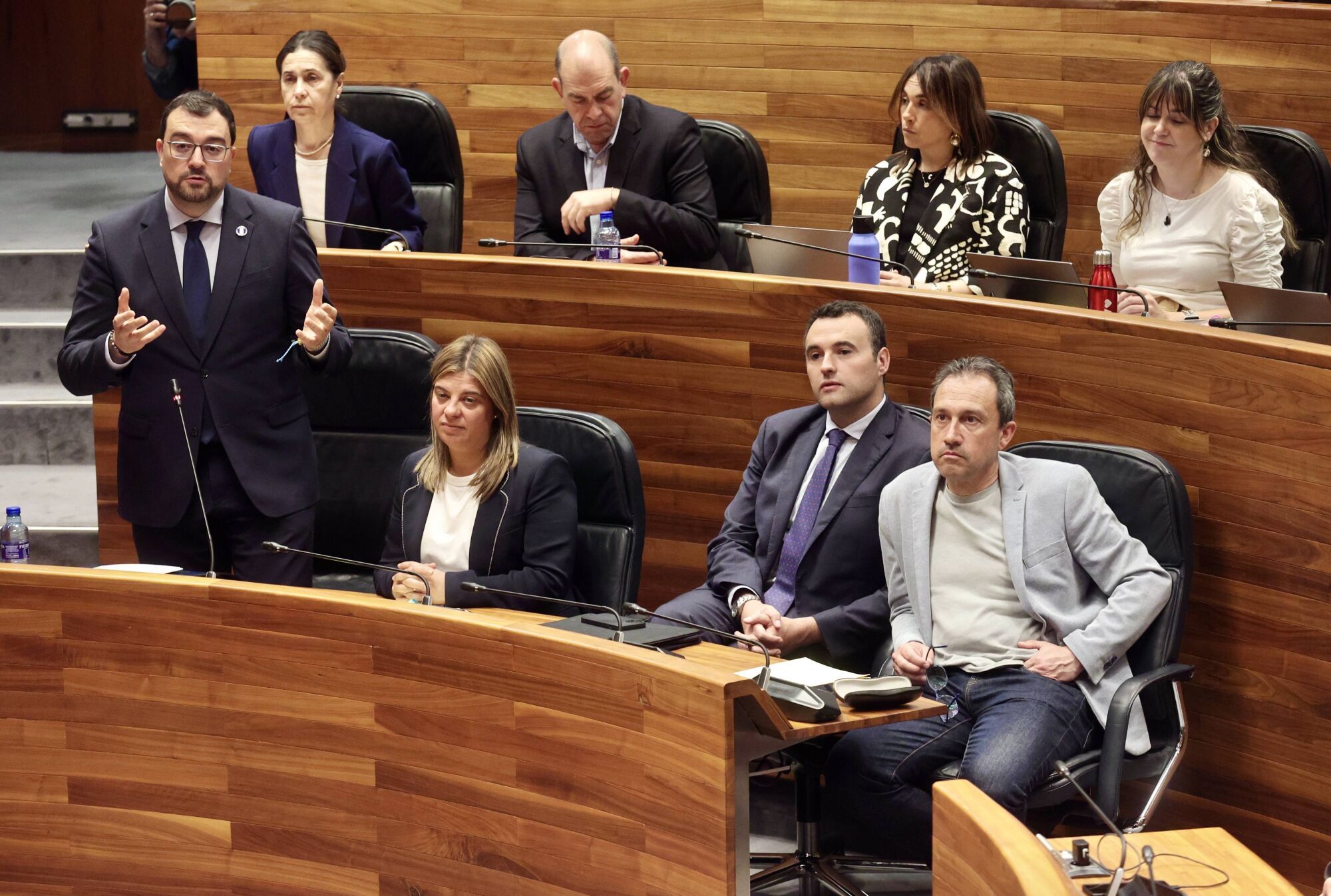 Así fue la sesión de control al Gobierno en la Junta del Principado