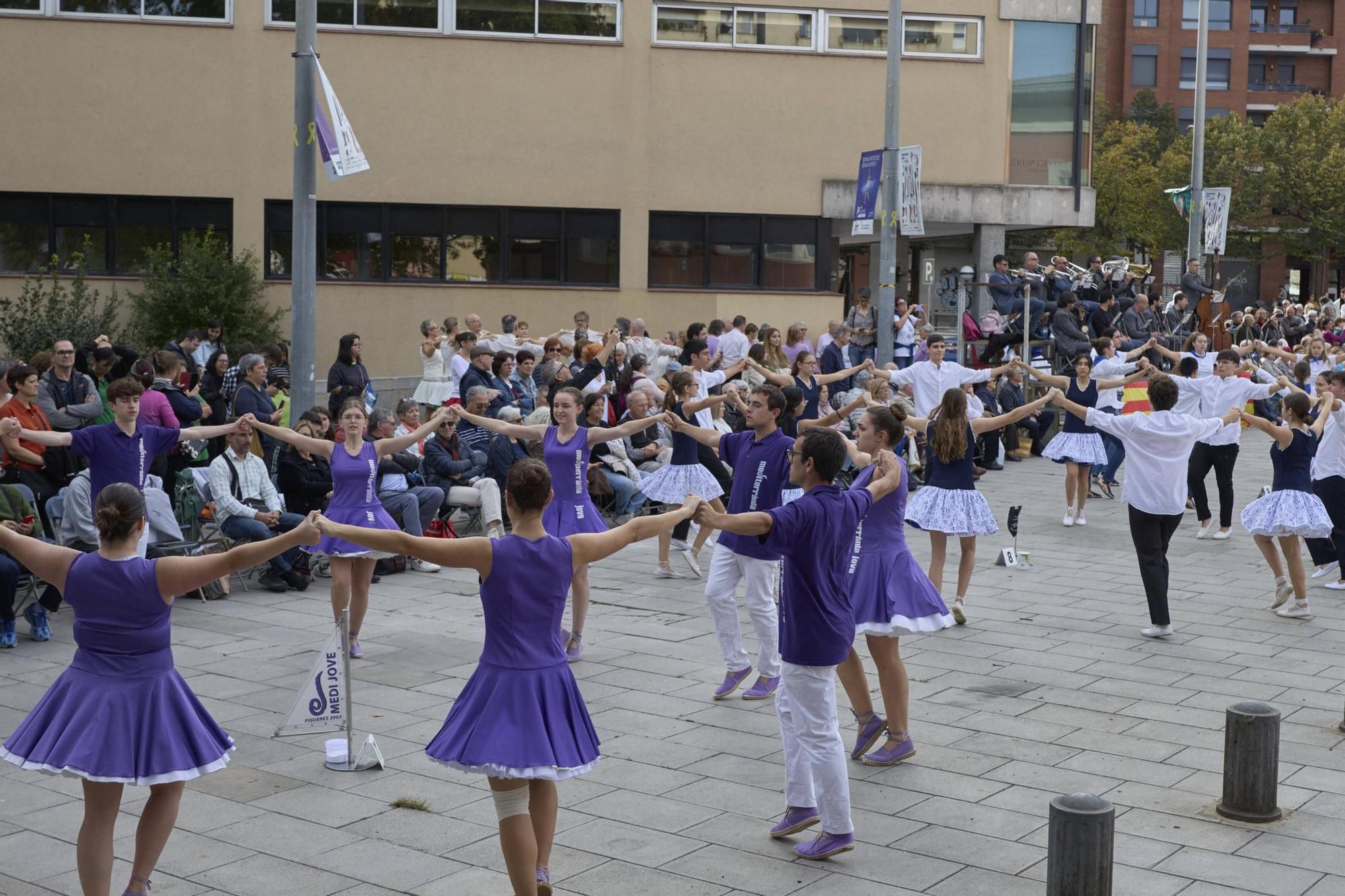 Les fotos del concurs de colles sardanistes de Girona