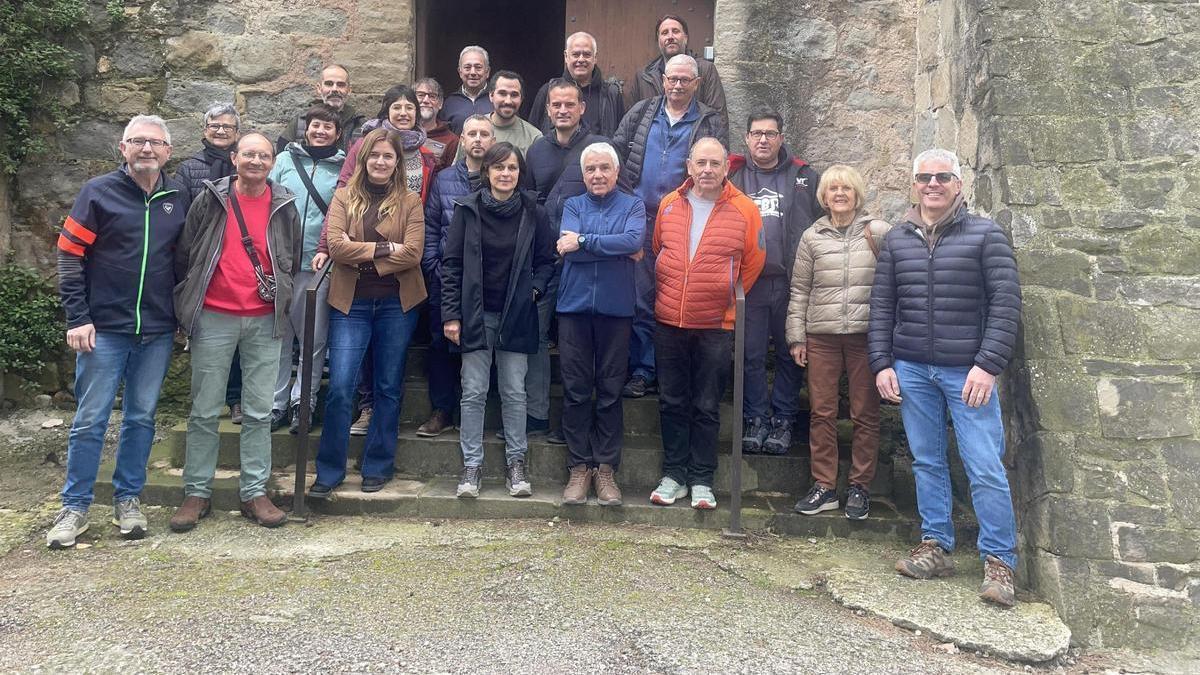 Foto de grup dels assistents a la trobada