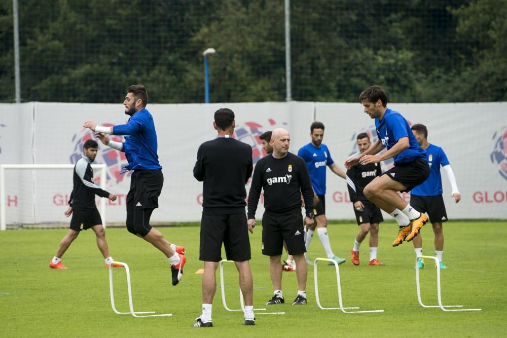 Entrenamiento del Real Oviedo