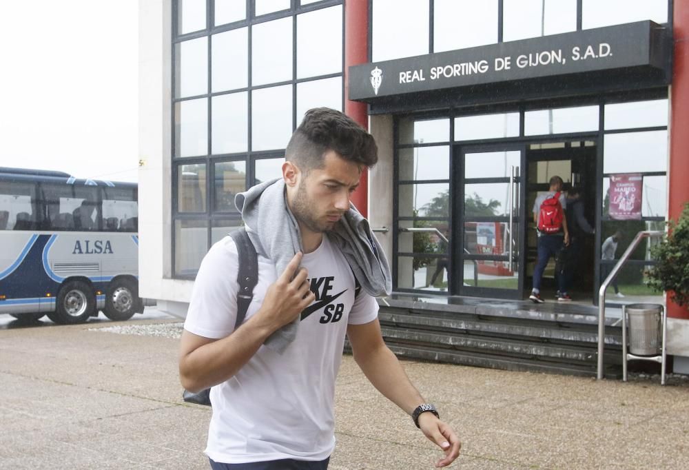 Entrenamiento del Sporting