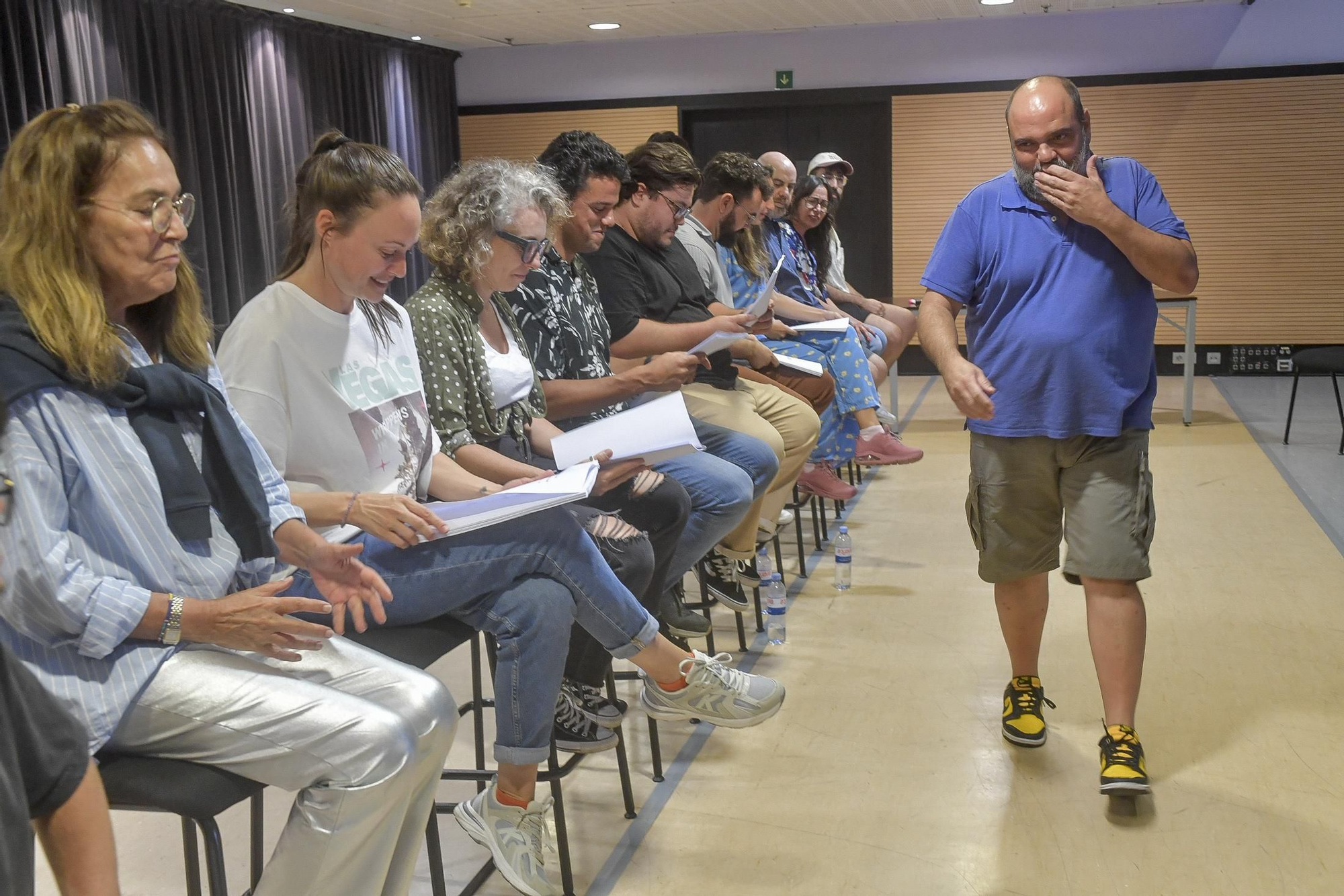 El Teatro Pérez Galdós acoge la lectura de la obra 'Bar La Resistencia'
