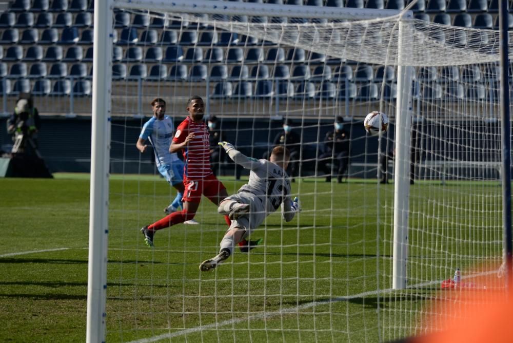 Partido de la Copa del Rey entre el Málaga CF y el Granada.