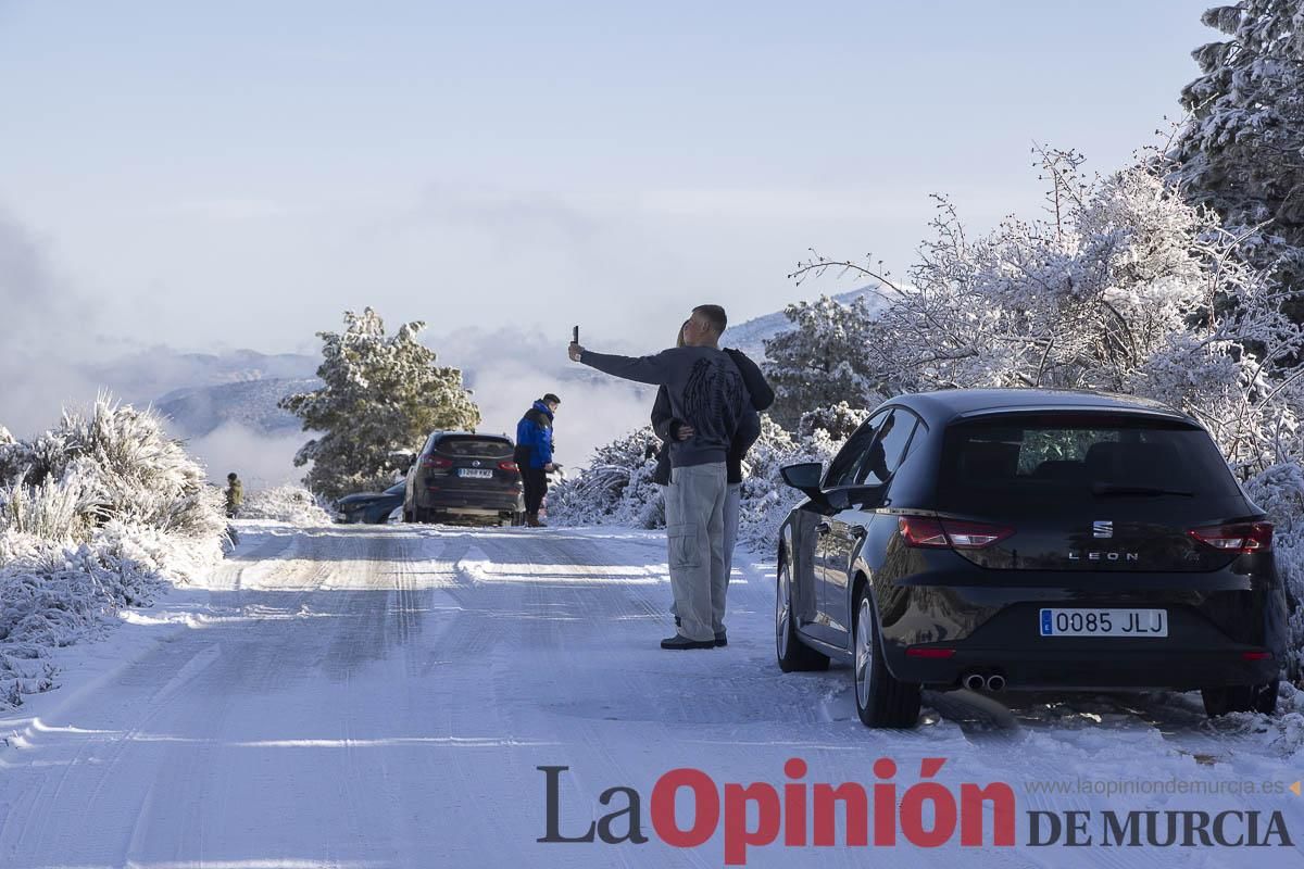 Descubre dónde queda acumulación de nieve en la Región de Murcia