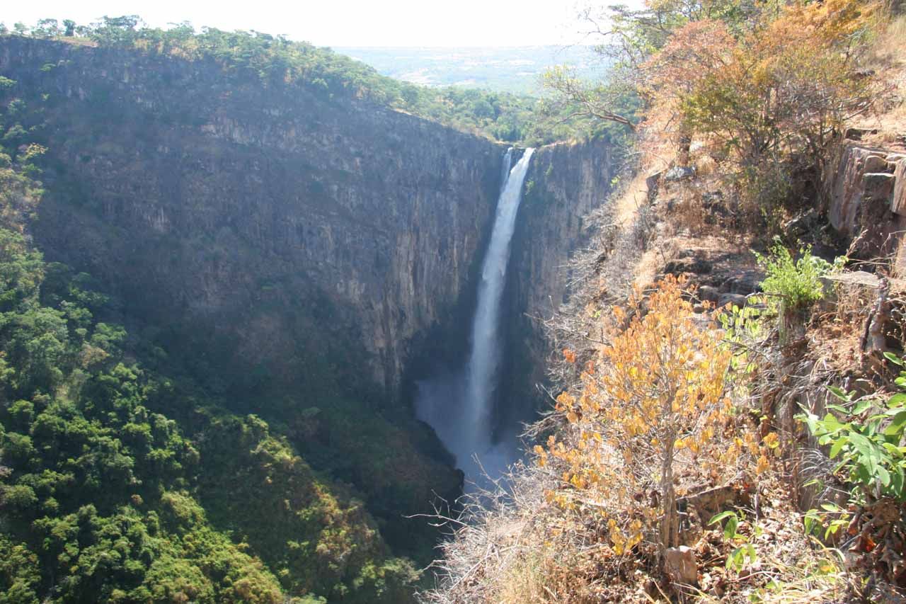Las cataratas de Kalambo, lugar de gran belleza natural