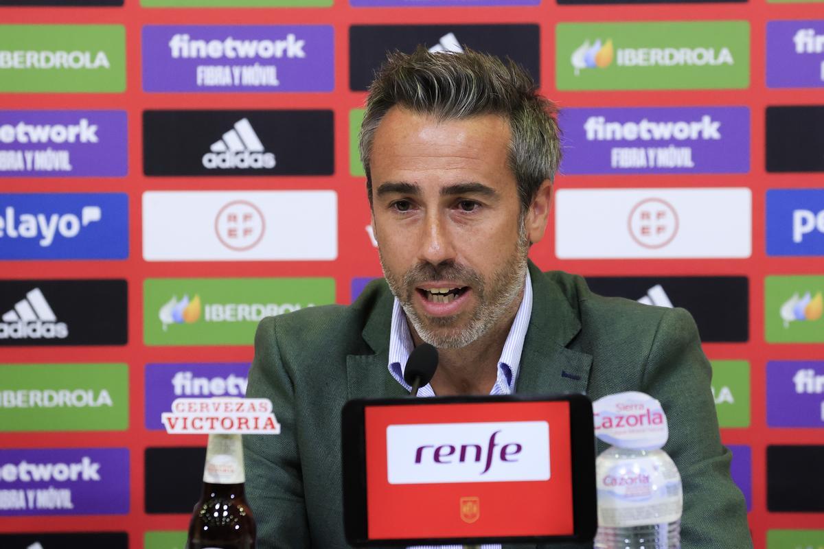 Rueda de prensa del seleccionador nacional Jorge Vilda