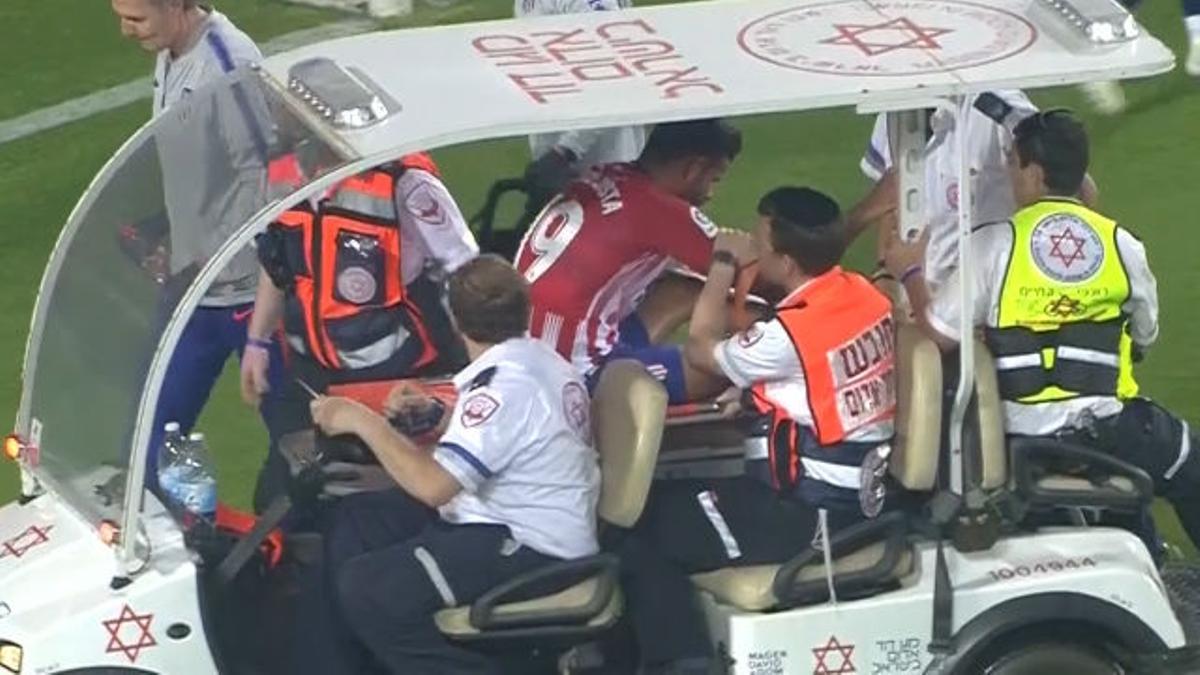 Diego Costa se lesionó ante el Beitar Jerusalén