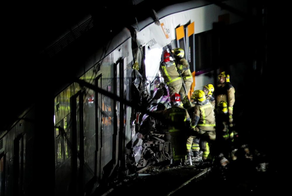 Accidente ferroviario de dos trenes de Cercanías