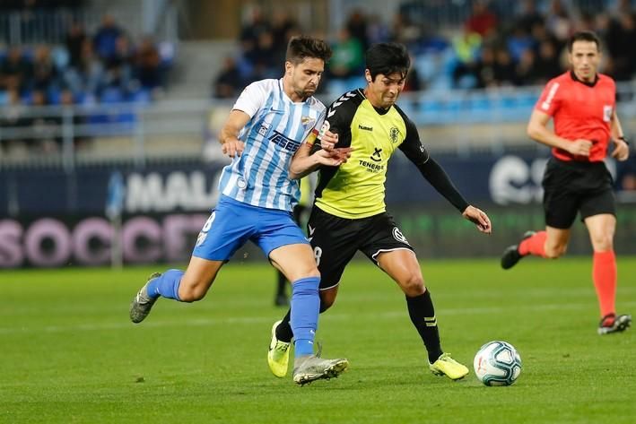 El CD Tenerife no pudo ganar a un sólido Málaga CF en casa