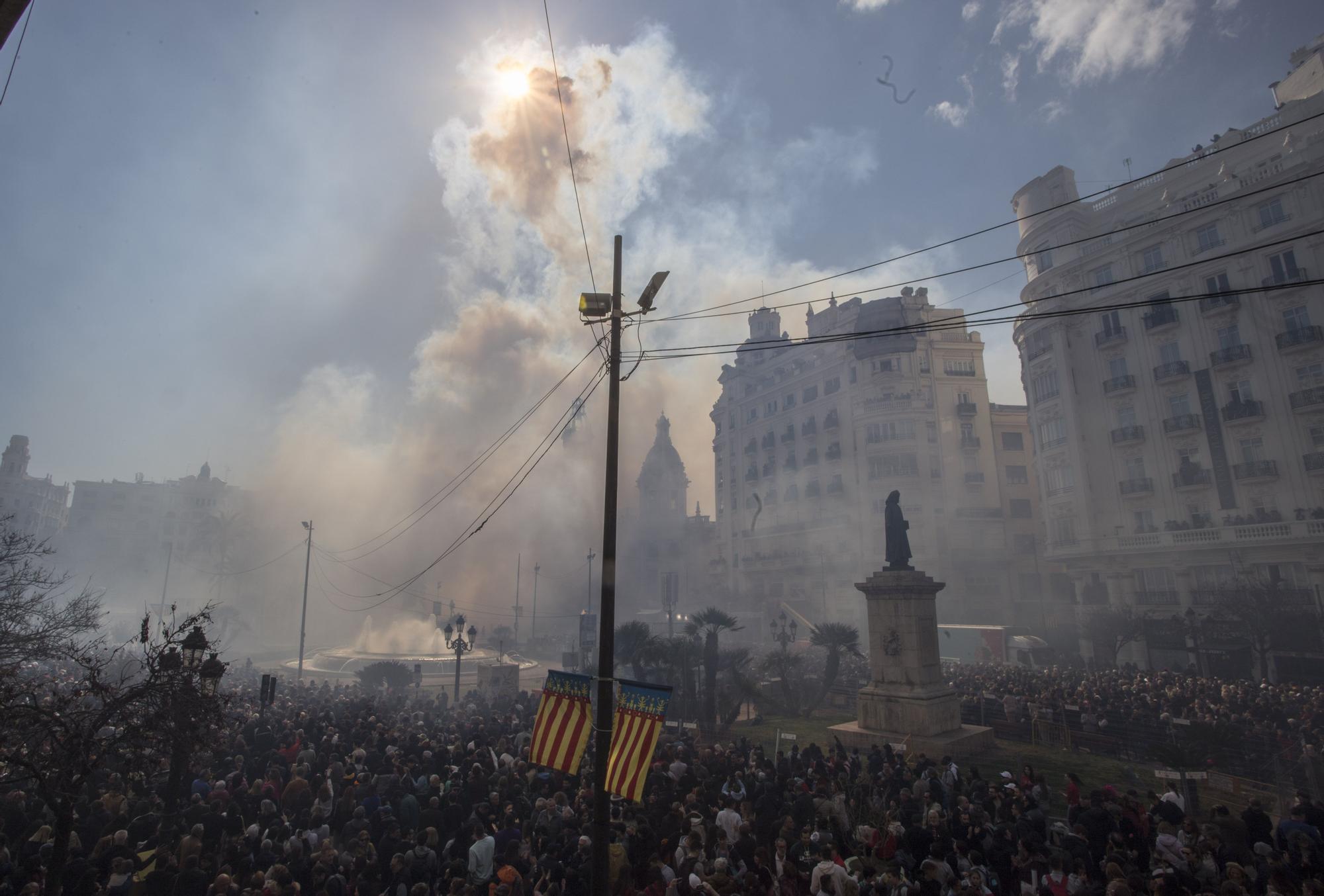 Así se vivió la mascletà desde el balón de Super