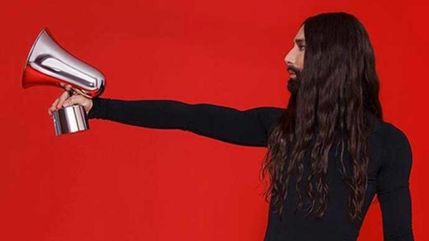 Conchita Wurst sorprende con su cambio de look radical