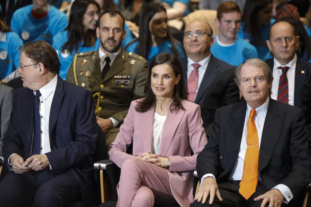 La reina Letizia asiste a los Premios de la Fundación Princesa de Girona de Investigación Científica en la UPV