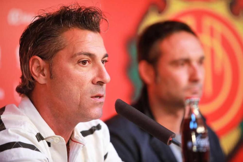 Presentación de Javier Olaizola, nuevo entrenador del Mallorca