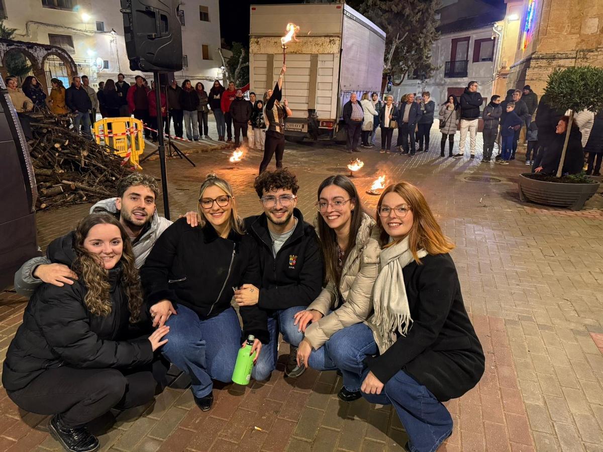 Comisión de fiestas de Zarra.