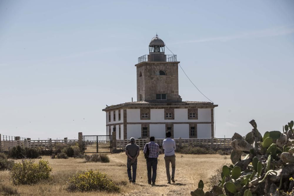 Imágenes espectaculares de los faros de Alicante