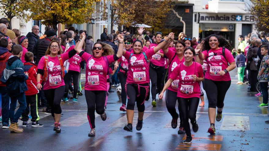 Tret de sortida a la segona cursa de la dona