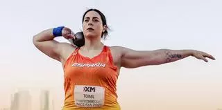 La playera Belén Toimil, bronce en el Europeo de lanzamientos