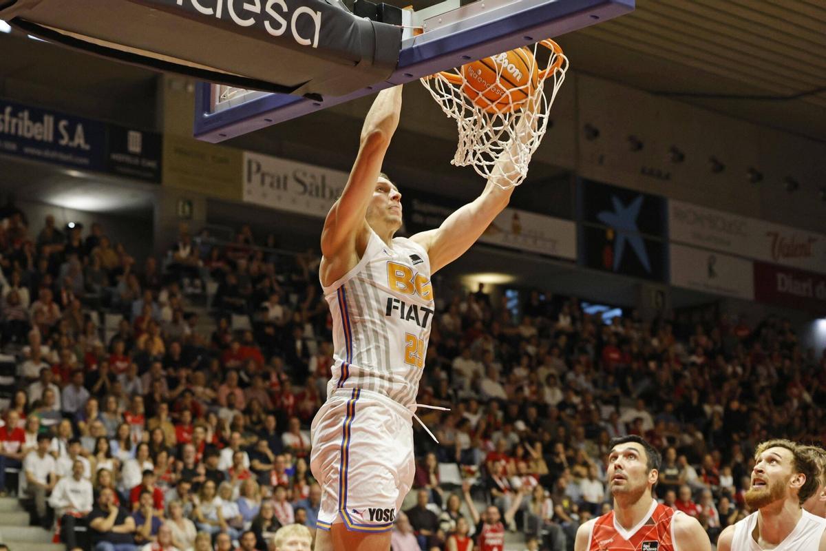 Girona. Pavello de Fontajau. Partit Basquet Girona-Manresa. Lliga ACB. Temporada 2025-2026.