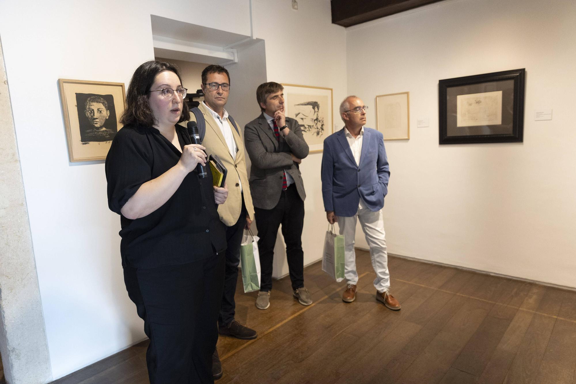 En imágenes: El Bellas Artes estrena una exposición de estampas de Picasso