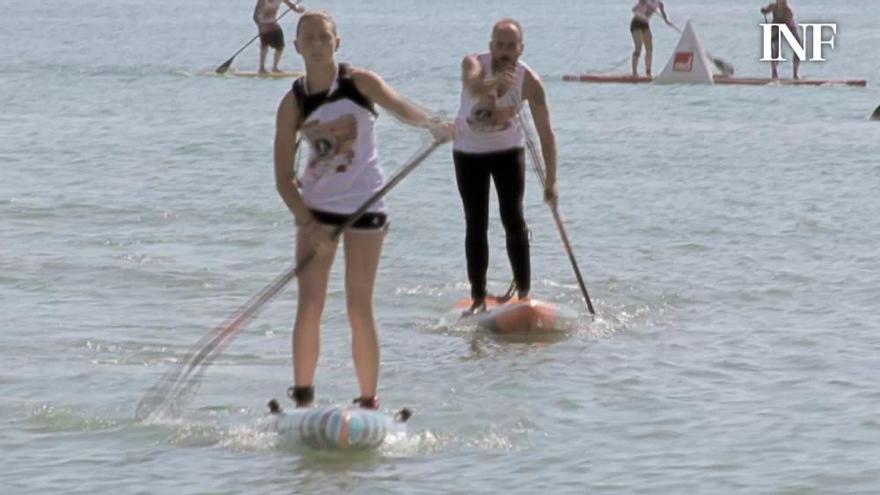 Surfeando la costa de Torrevieja