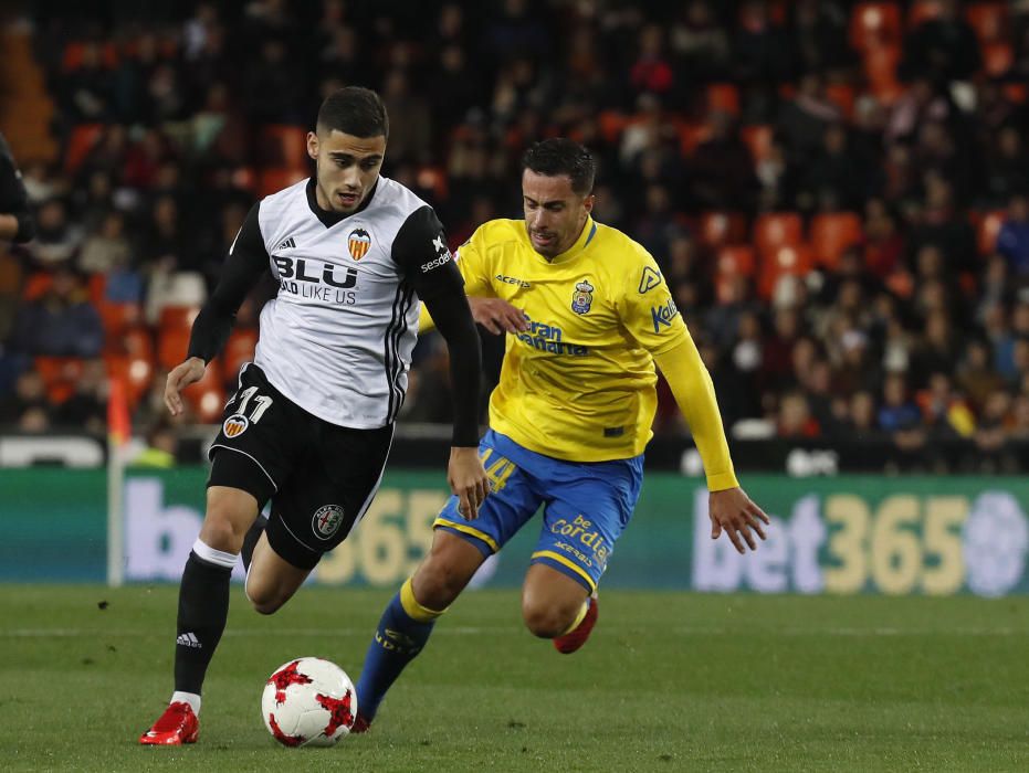 Valencia - Las Palmas, en imágenes