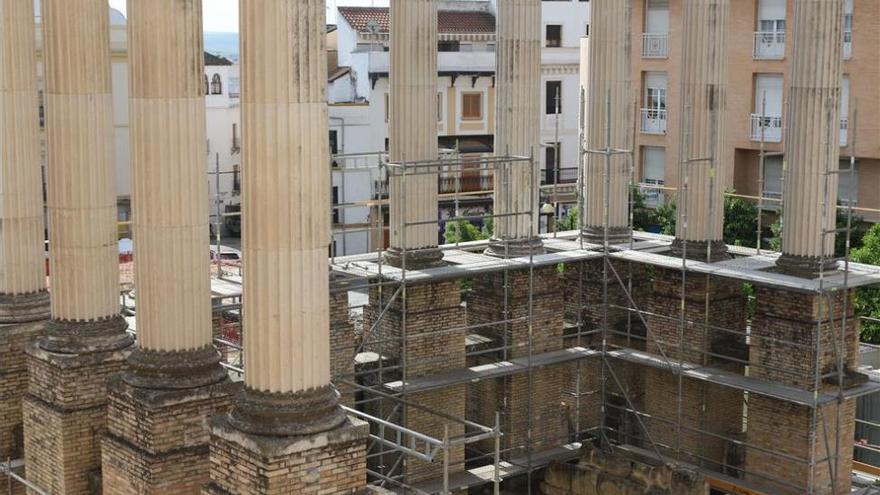 Seis empresas optan a ejecutar las obras del Templo Romano