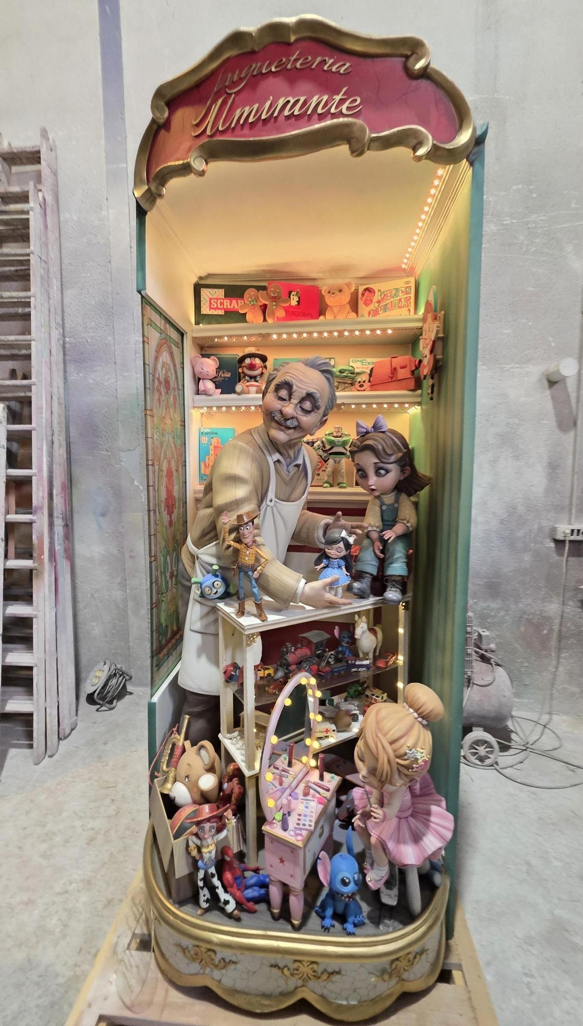 Estos son los NInots que presenta Almirante Cadarso a la Exposicion de las Fallas 2026