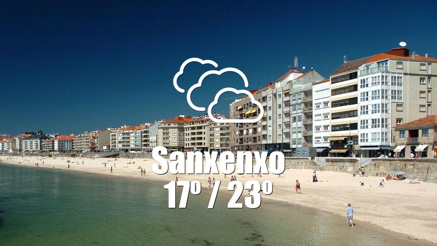El tiempo en Sanxenxo: previsión meteorológica para hoy, miércoles 9 de julio