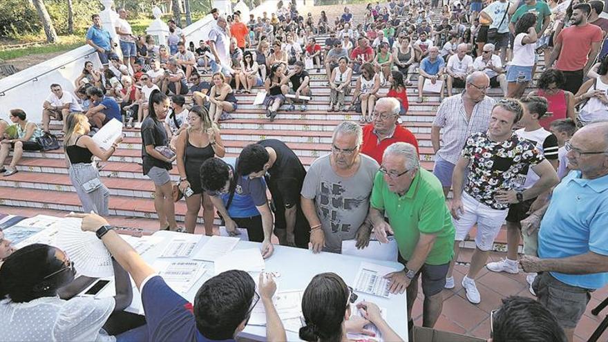 Las peñas batirán nuevo récord de asistencia a paellas y ‘empedraos’