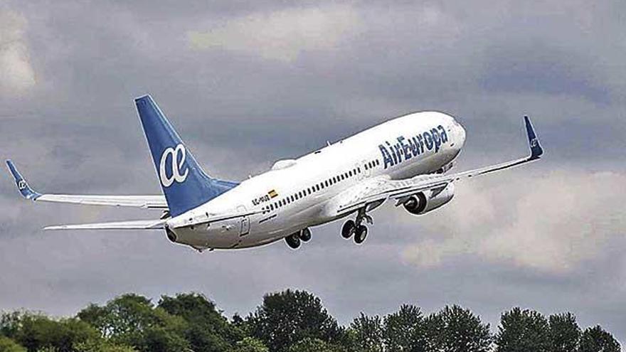 Un avión de Air Europa en una imagen de archivo.