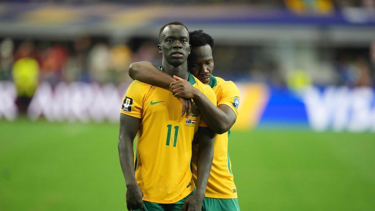 CD Castellón El gesto de Awer Mabil con su selección que honra al futbolista del Castellón